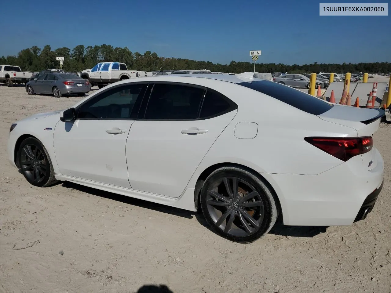 2019 Acura Tlx Technology VIN: 19UUB1F6XKA002060 Lot: 77675444