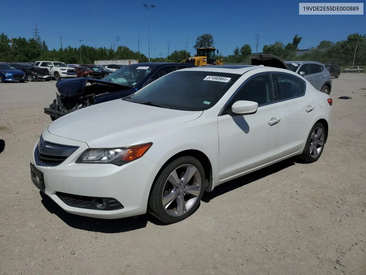 2013 Acura Ilx 24 Premium VIN: 19VDE2E55DE000889 Lot: 57490964