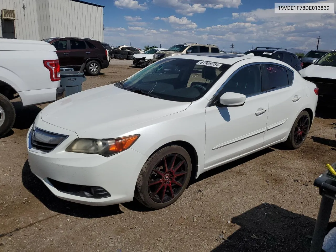 19VDE1F78DE013839 2013 Acura Ilx 20 Tech