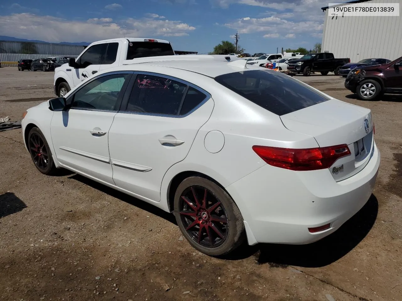 2013 Acura Ilx 20 Tech VIN: 19VDE1F78DE013839 Lot: 61998534