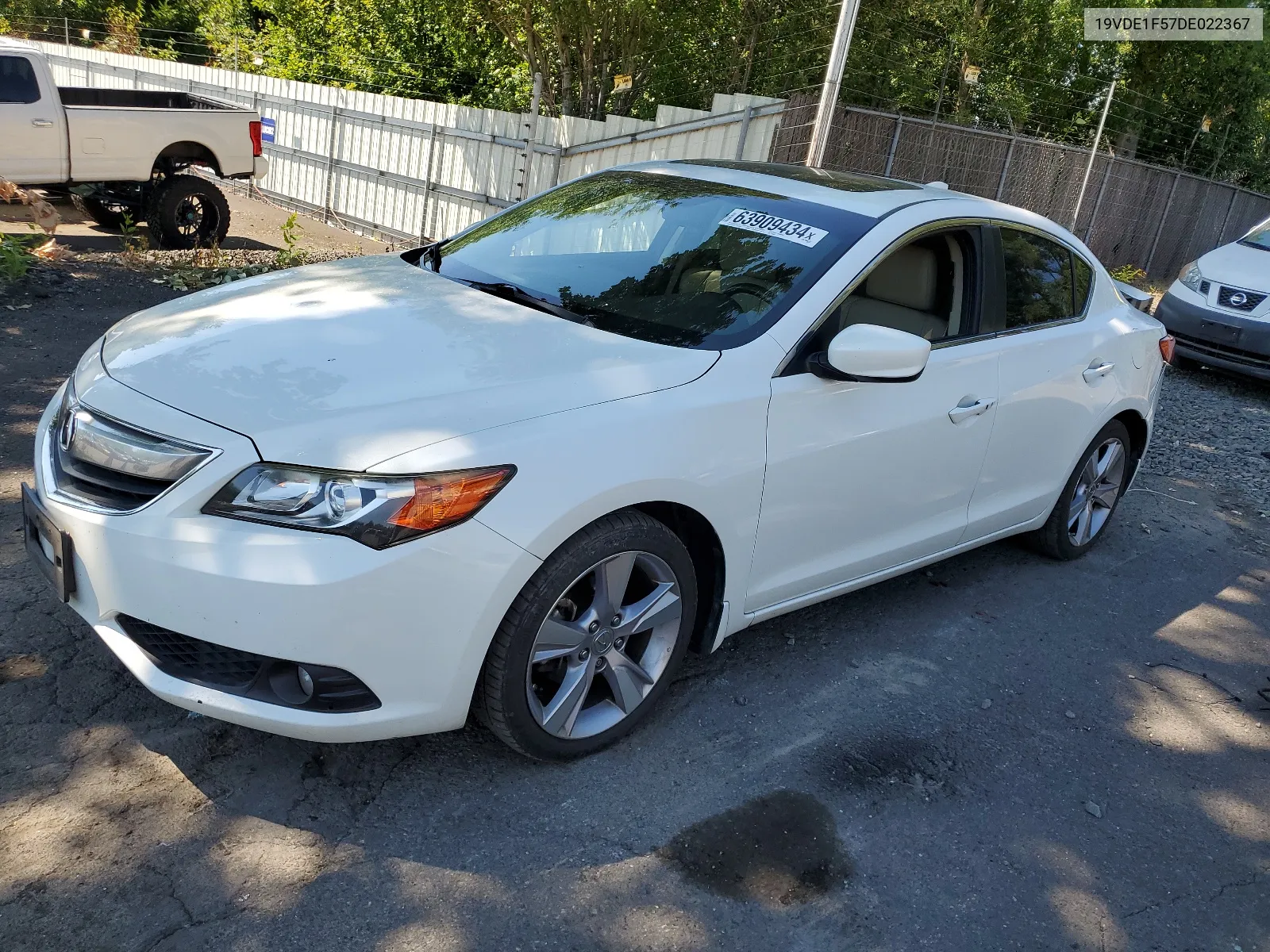 2013 Acura Ilx 20 Premium VIN: 19VDE1F57DE022367 Lot: 63909434