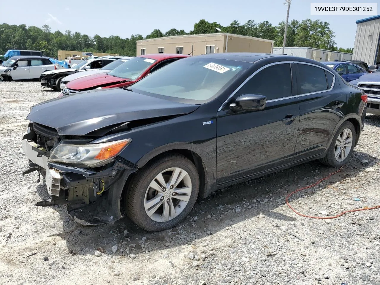 2013 Acura Ilx Hybrid Tech VIN: 19VDE3F79DE301252 Lot: 64639854