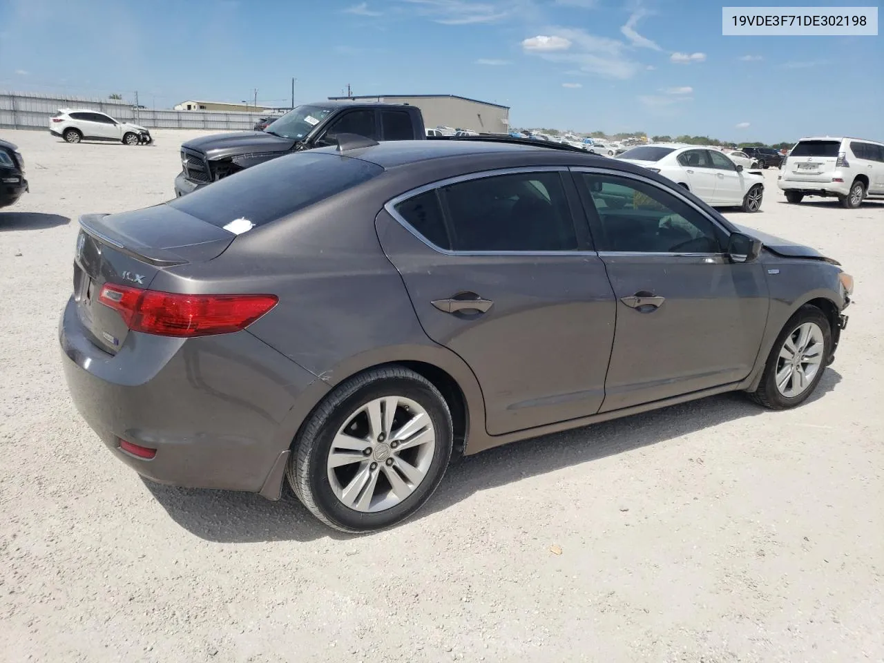 2013 Acura Ilx Hybrid Tech VIN: 19VDE3F71DE302198 Lot: 67667104