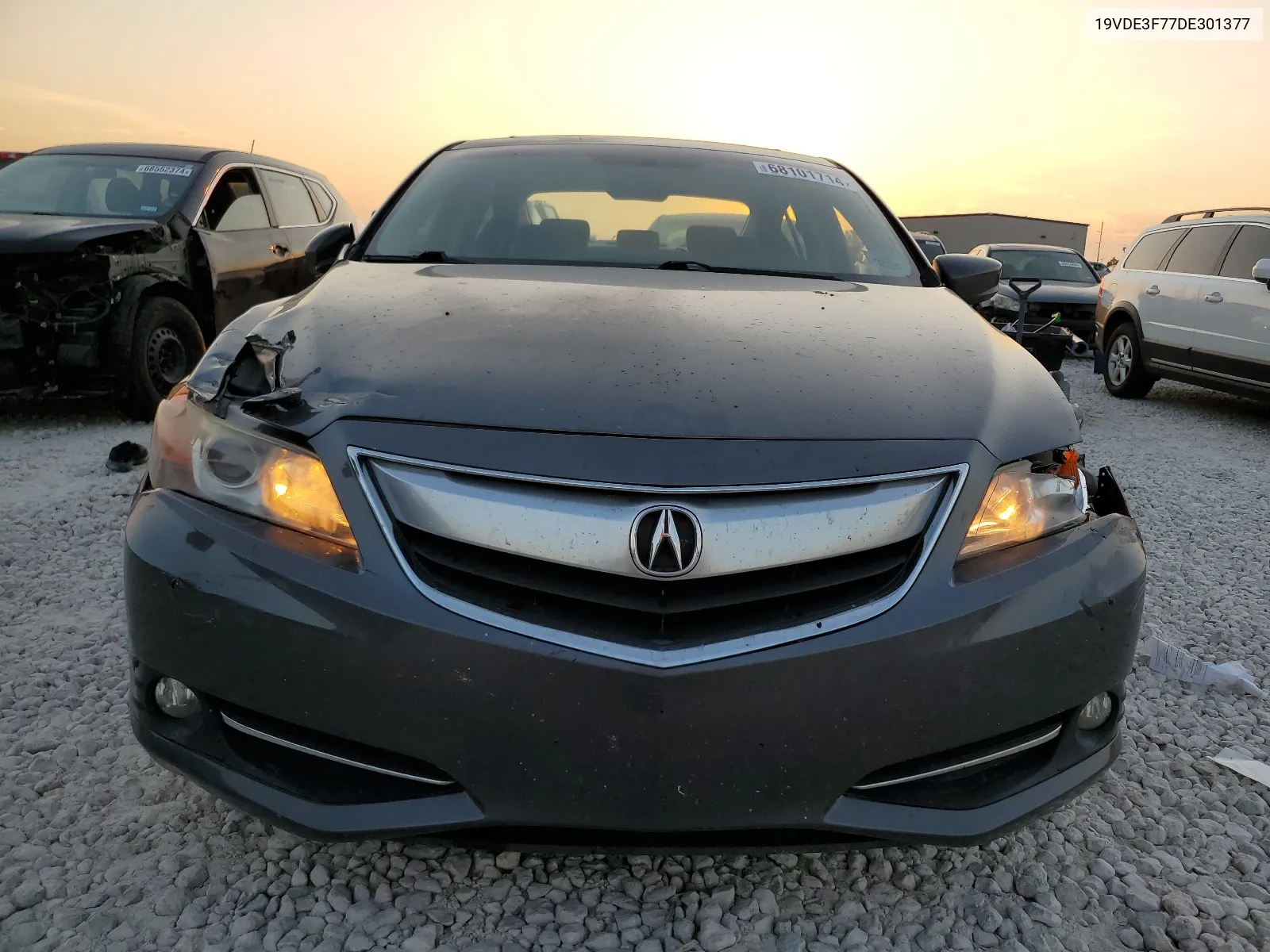 2013 Acura Ilx Hybrid Tech VIN: 19VDE3F77DE301377 Lot: 68101714