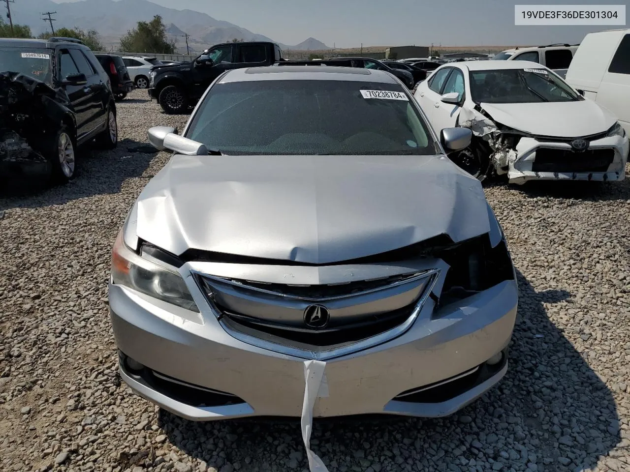 2013 Acura Ilx Hybrid VIN: 19VDE3F36DE301304 Lot: 70238784