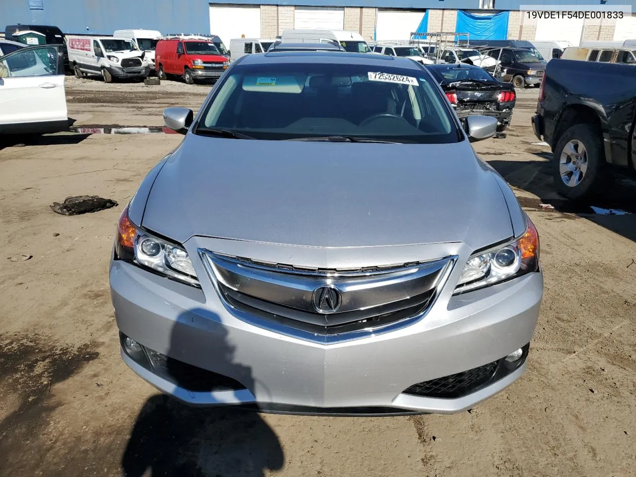 2013 Acura Ilx 20 Premium VIN: 19VDE1F54DE001833 Lot: 72532624