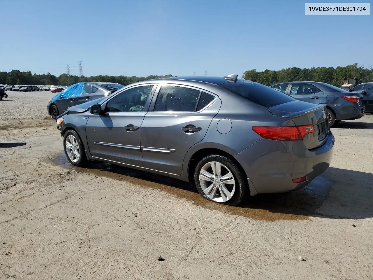 2013 Acura Ilx Hybrid Tech VIN: 19VDE3F71DE301794 Lot: 74387504