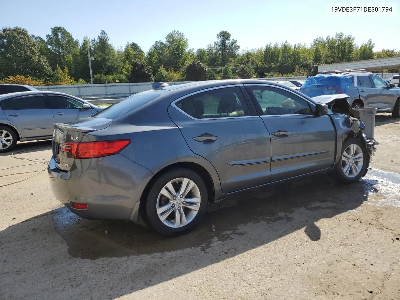 2013 Acura Ilx Hybrid Tech VIN: 19VDE3F71DE301794 Lot: 74387504