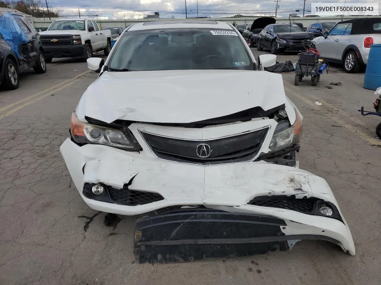 2013 Acura Ilx 20 Premium VIN: 19VDE1F50DE008343 Lot: 76252234