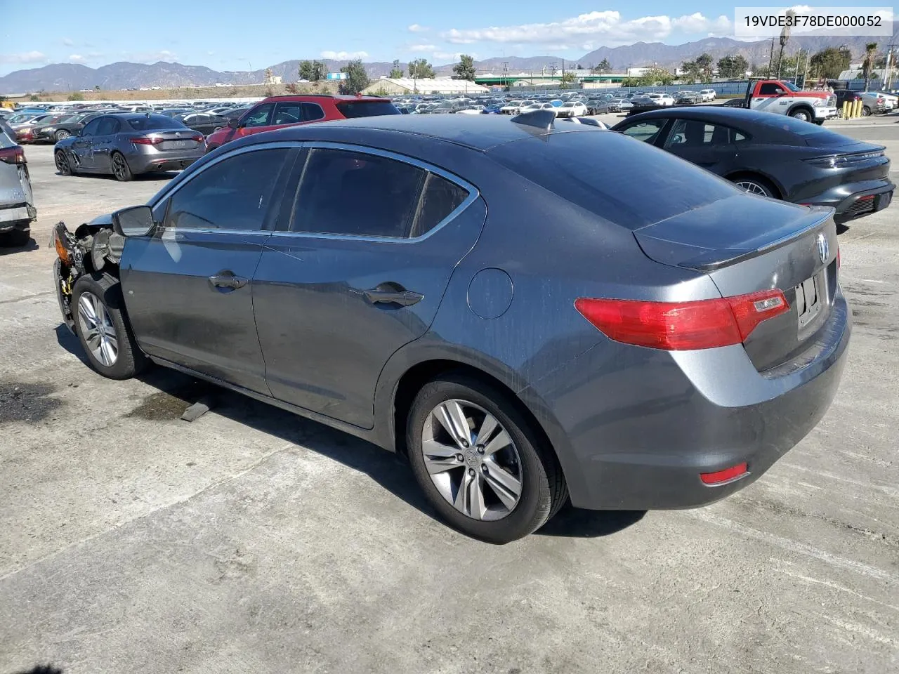 2013 Acura Ilx Hybrid Tech VIN: 19VDE3F78DE000052 Lot: 77783354