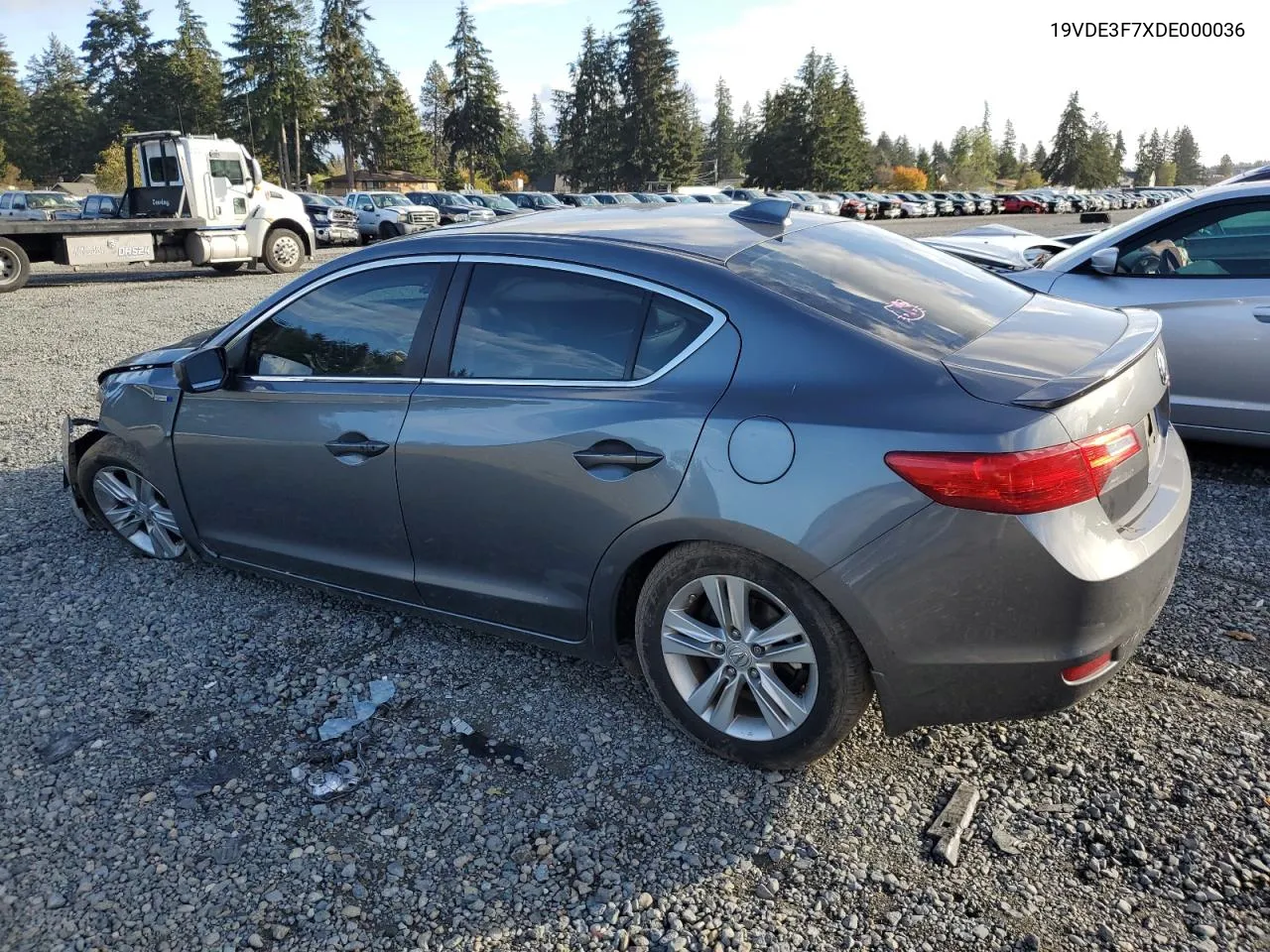 2013 Acura Ilx Hybrid Tech VIN: 19VDE3F7XDE000036 Lot: 79026644