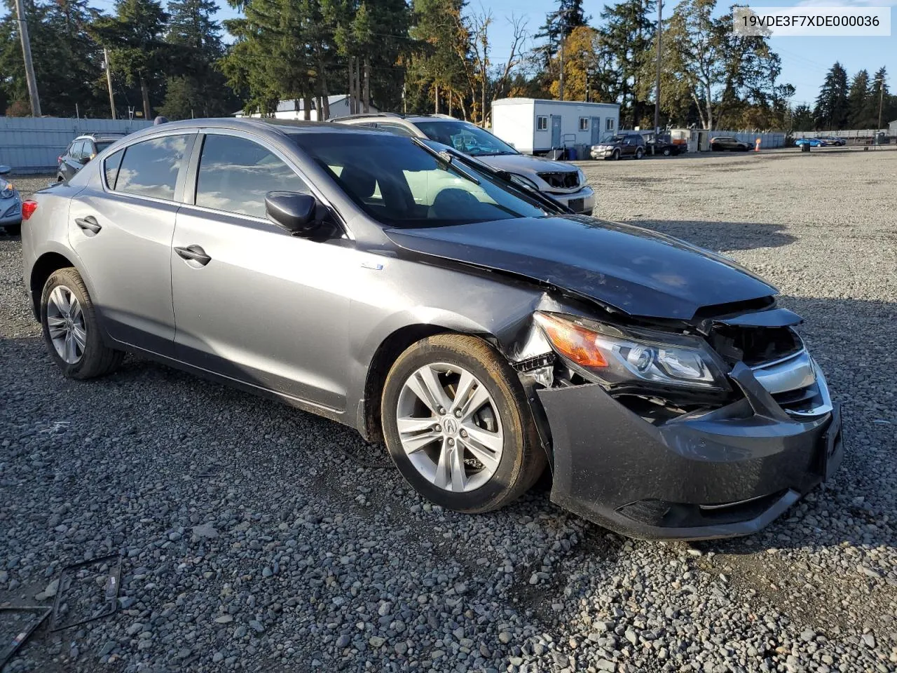 2013 Acura Ilx Hybrid Tech VIN: 19VDE3F7XDE000036 Lot: 79026644