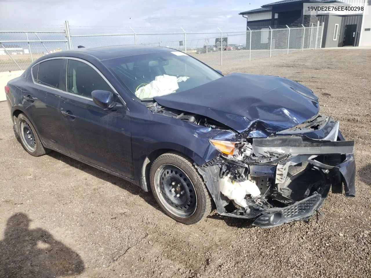 2014 Acura Ilx Dynamic VIN: 19VDE2E76EE400298 Lot: 53673694