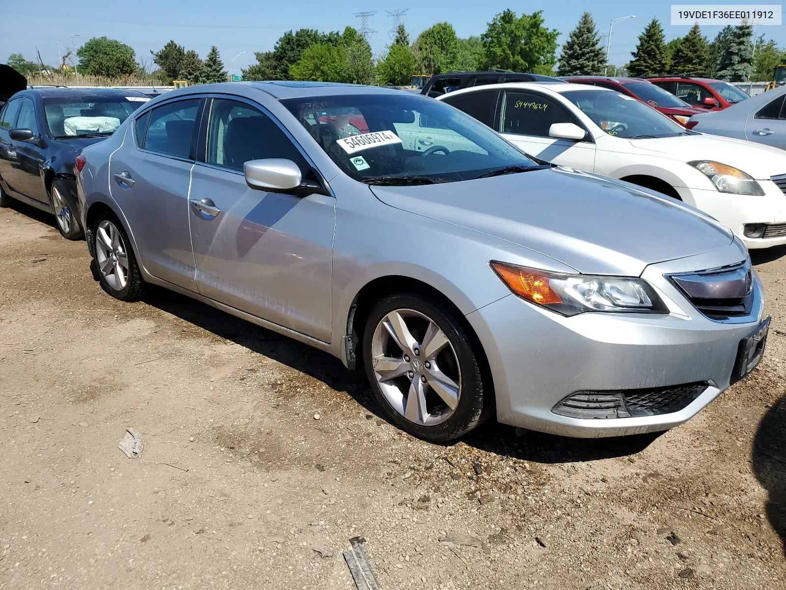 2014 Acura Ilx 20 VIN: 19VDE1F36EE011912 Lot: 54606974