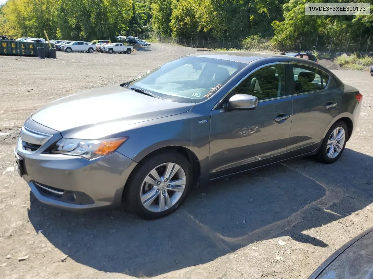 2014 Acura Ilx Hybrid VIN: 19VDE3F3XEE300173 Lot: 70674884