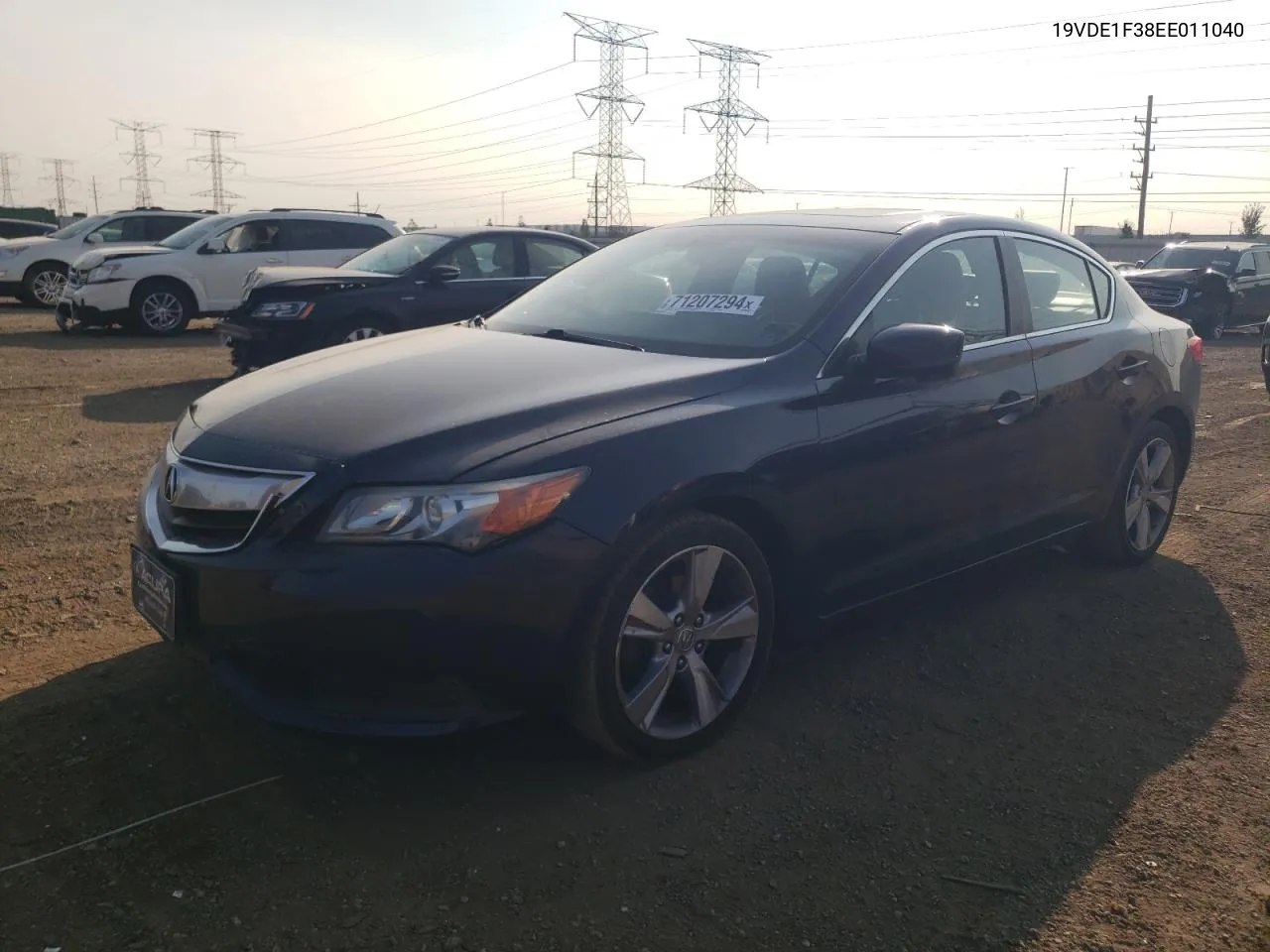 2014 Acura Ilx 20 VIN: 19VDE1F38EE011040 Lot: 71207294