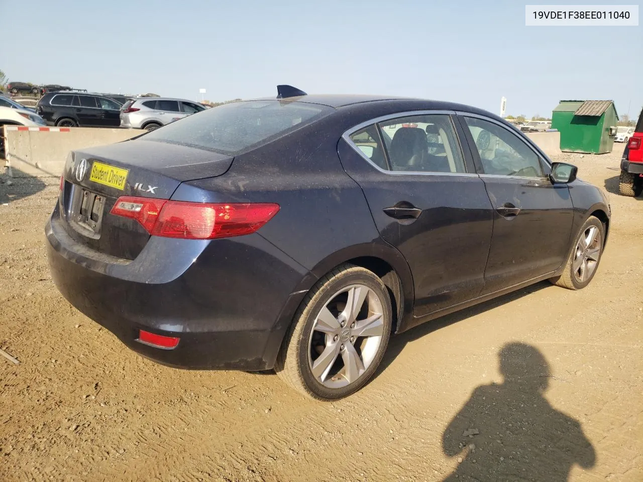 2014 Acura Ilx 20 VIN: 19VDE1F38EE011040 Lot: 71207294