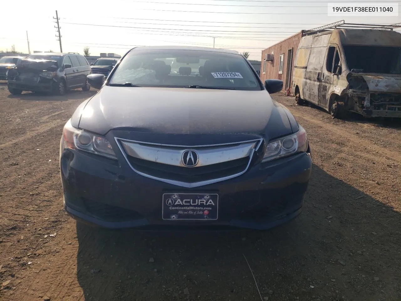 2014 Acura Ilx 20 VIN: 19VDE1F38EE011040 Lot: 71207294