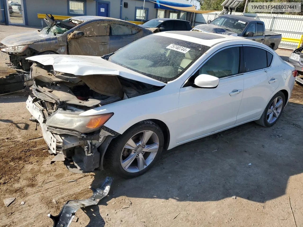 2014 Acura Ilx 20 Premium VIN: 19VDE1F54EE007441 Lot: 75740744