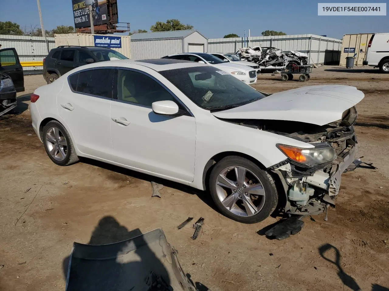 2014 Acura Ilx 20 Premium VIN: 19VDE1F54EE007441 Lot: 75740744