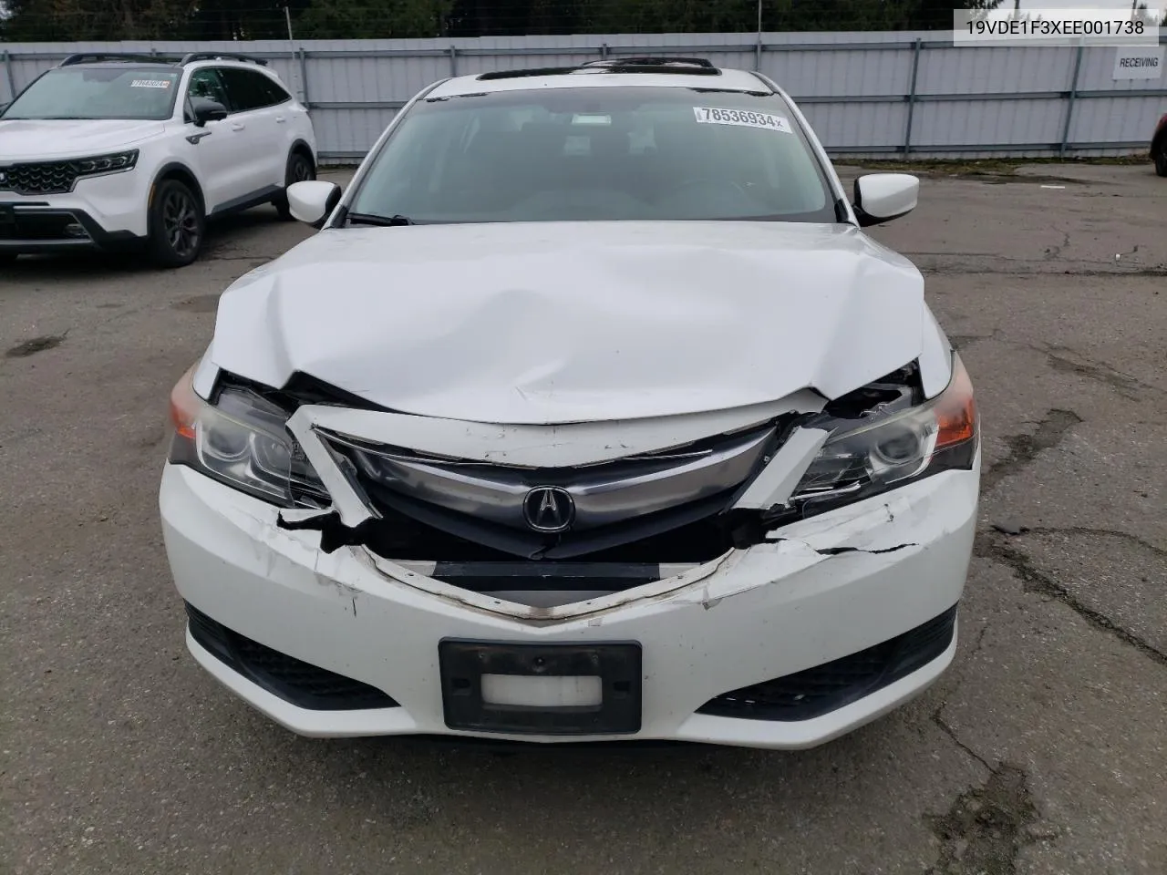 2014 Acura Ilx 20 VIN: 19VDE1F3XEE001738 Lot: 78536934