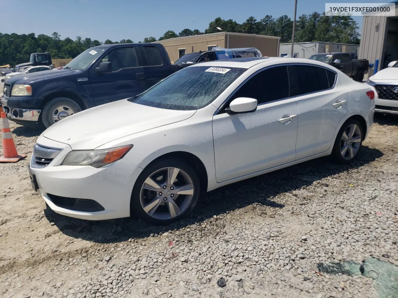 2015 Acura Ilx 20 VIN: 19VDE1F3XFE001000 Lot: 61088354