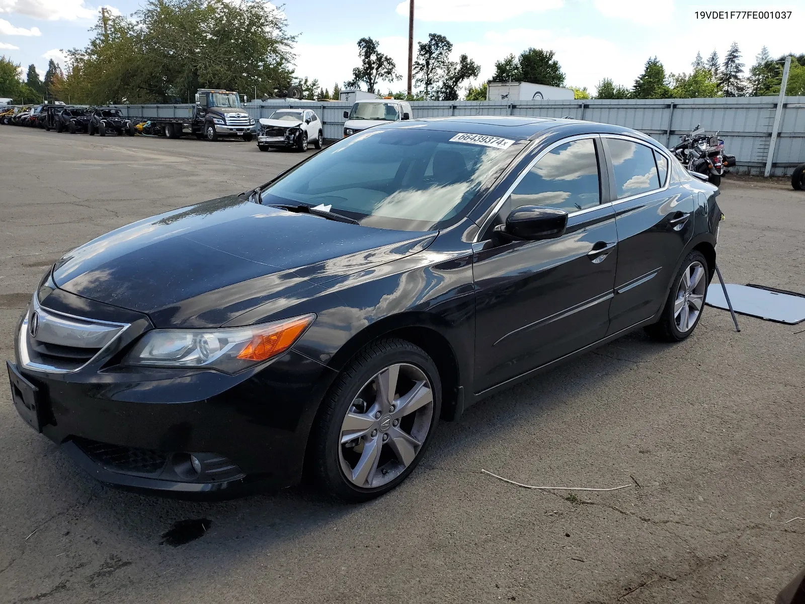 2015 Acura Ilx 20 Tech VIN: 19VDE1F77FE001037 Lot: 66439374