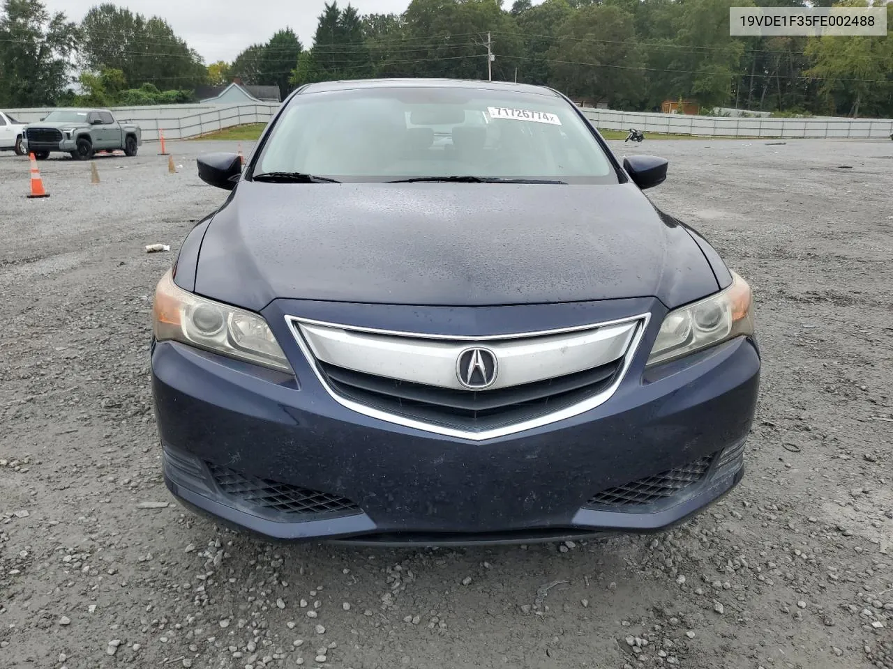 2015 Acura Ilx 20 VIN: 19VDE1F35FE002488 Lot: 71726774