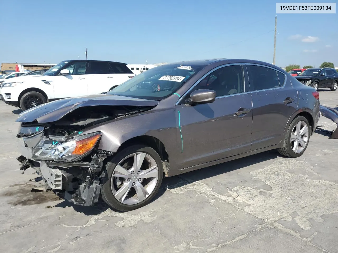 2015 Acura Ilx 20 Premium VIN: 19VDE1F53FE009134 Lot: 71792924