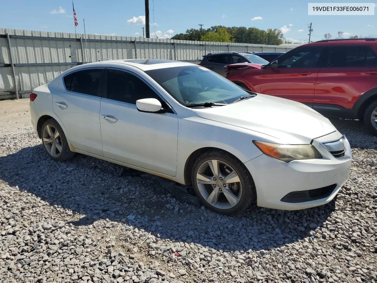 2015 Acura Ilx 20 VIN: 19VDE1F33FE006071 Lot: 73943174