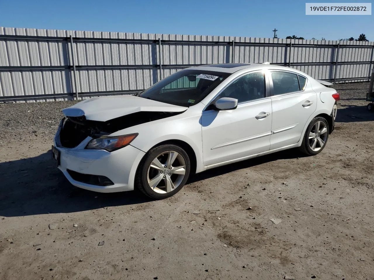 2015 Acura Ilx 20 Tech VIN: 19VDE1F72FE002872 Lot: 77154094