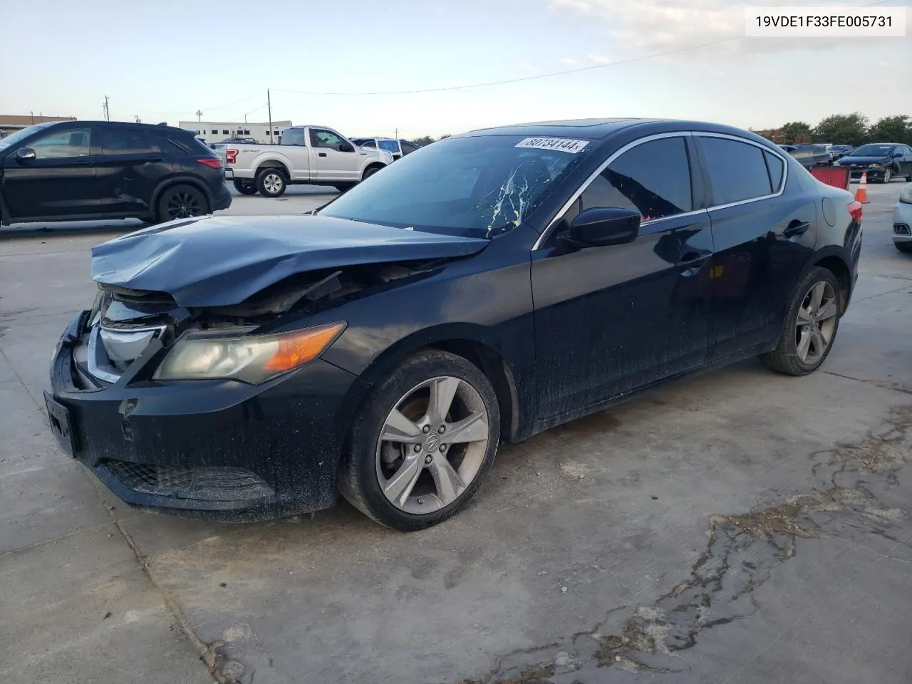 2015 Acura Ilx 20 VIN: 19VDE1F33FE005731 Lot: 80734144