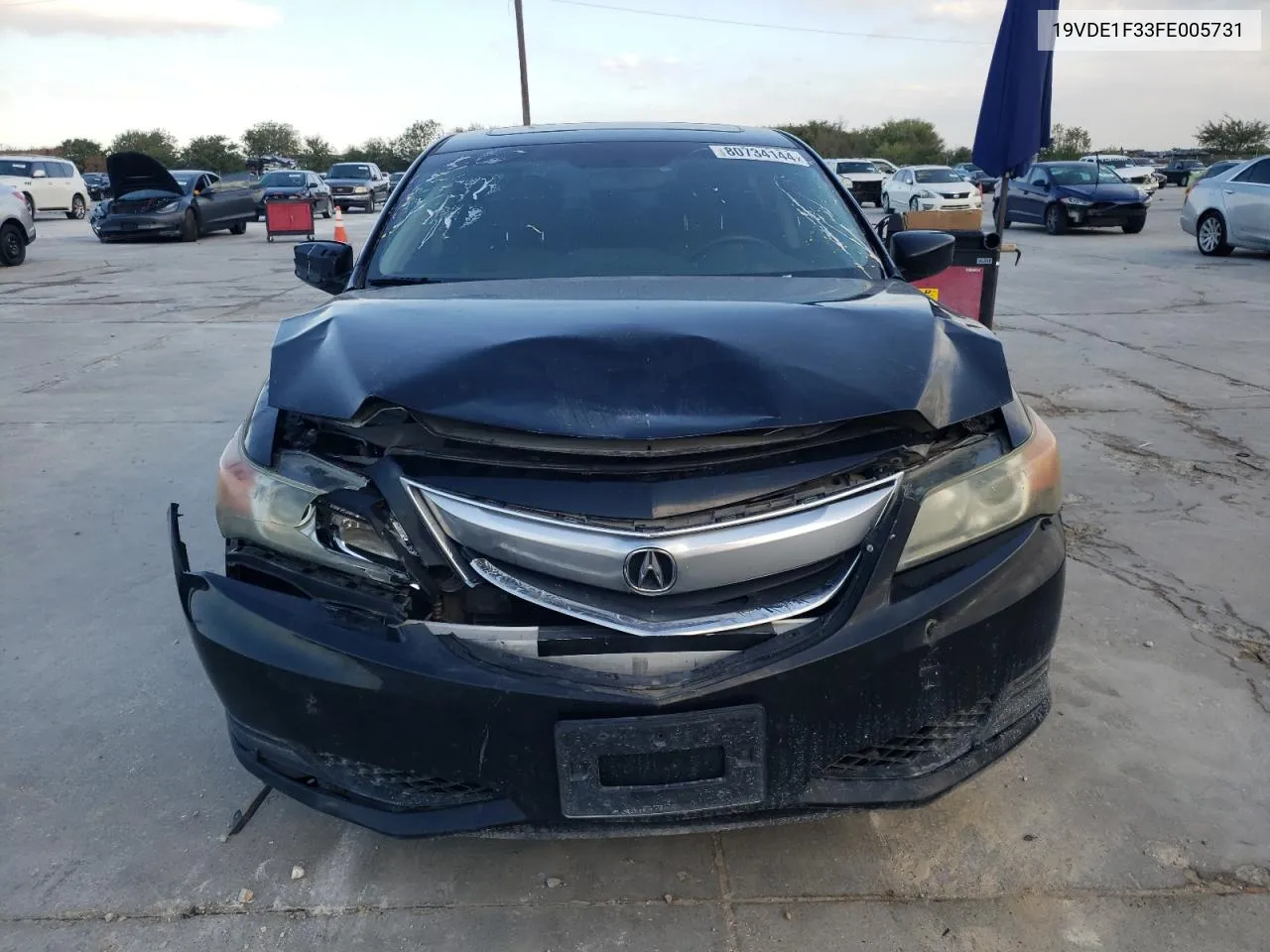 2015 Acura Ilx 20 VIN: 19VDE1F33FE005731 Lot: 80734144