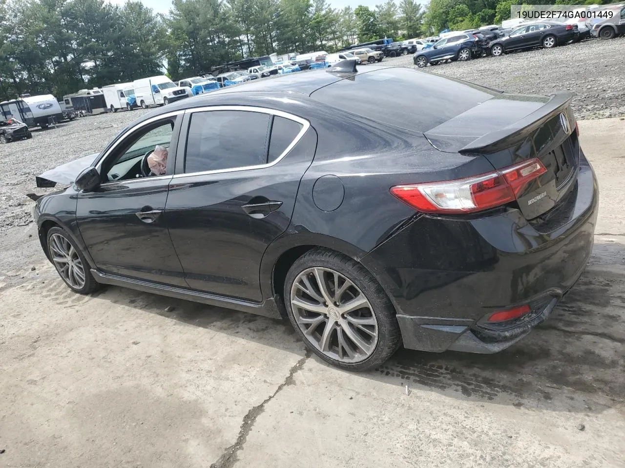 19UDE2F74GA001449 2016 Acura Ilx Premium