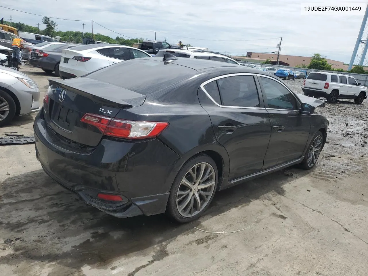 2016 Acura Ilx Premium VIN: 19UDE2F74GA001449 Lot: 56246464