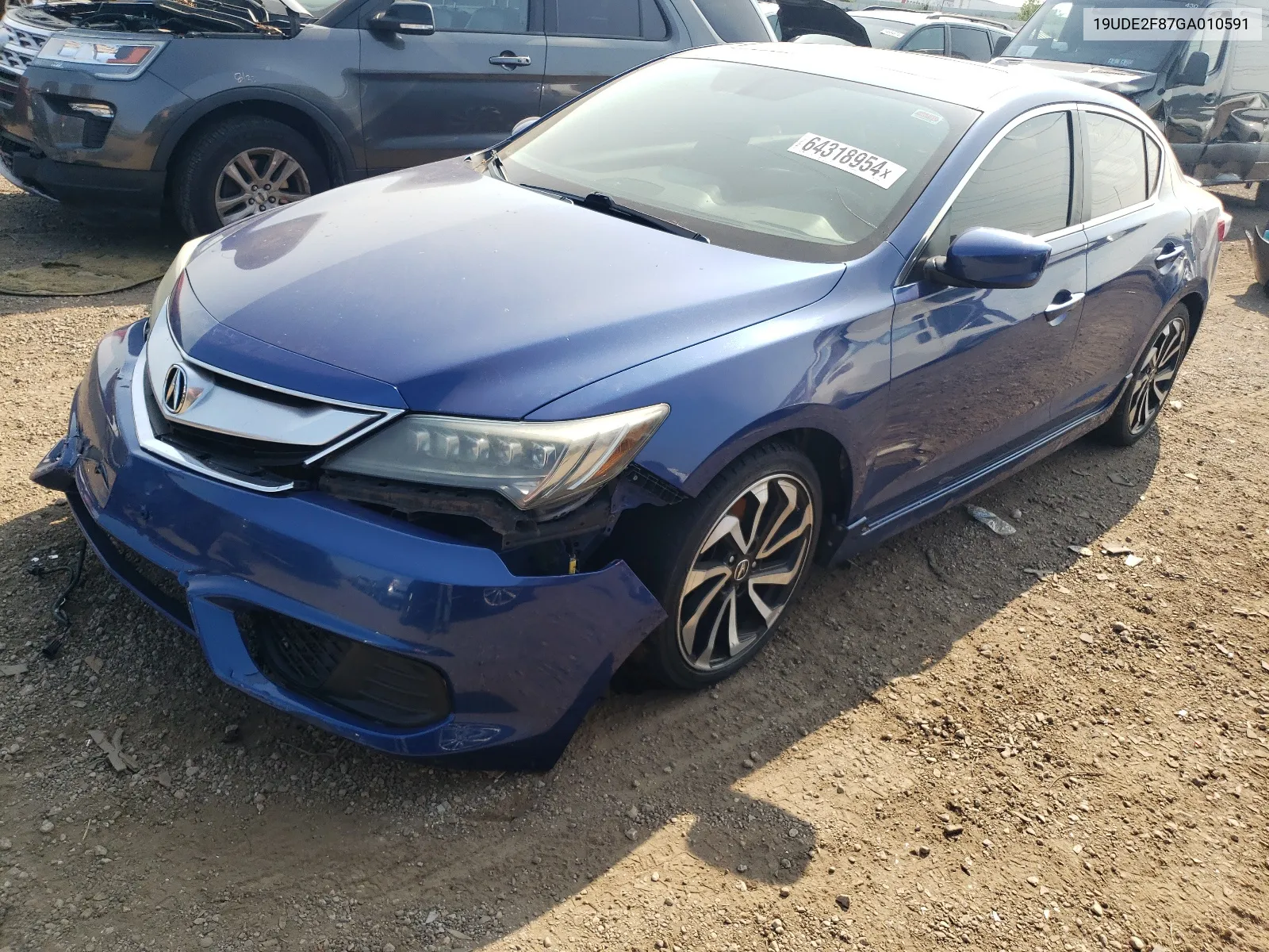 2016 Acura Ilx Premium VIN: 19UDE2F87GA010591 Lot: 64318954