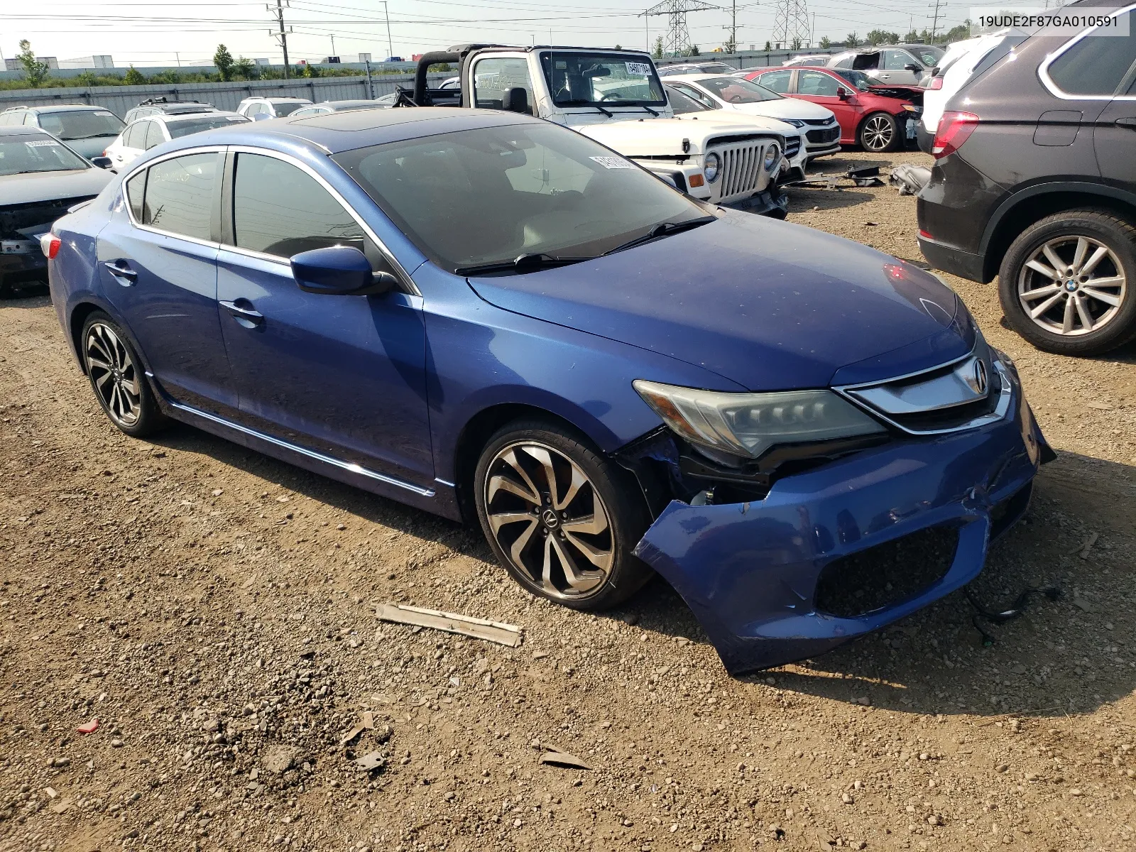 2016 Acura Ilx Premium VIN: 19UDE2F87GA010591 Lot: 64318954