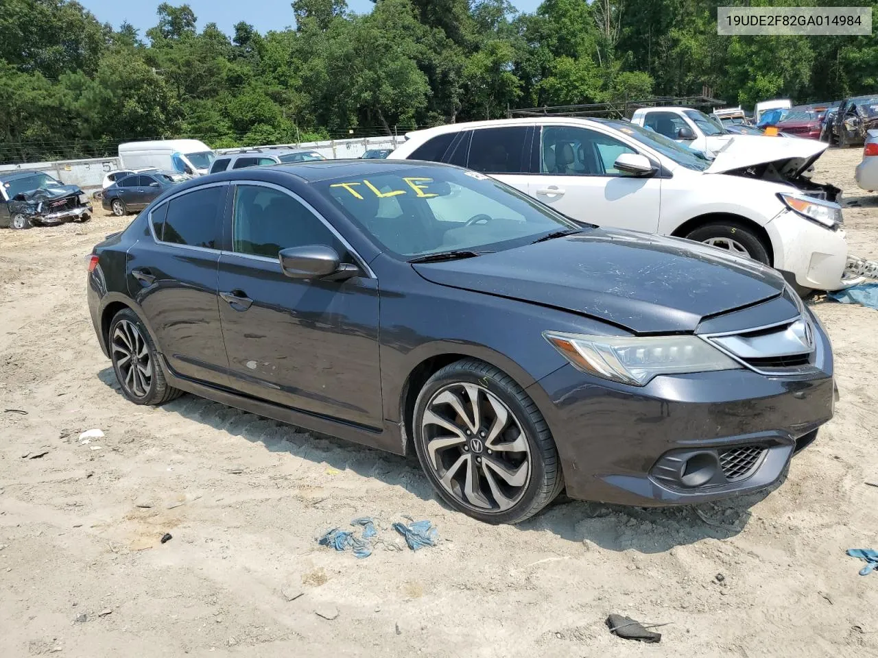 19UDE2F82GA014984 2016 Acura Ilx Premium