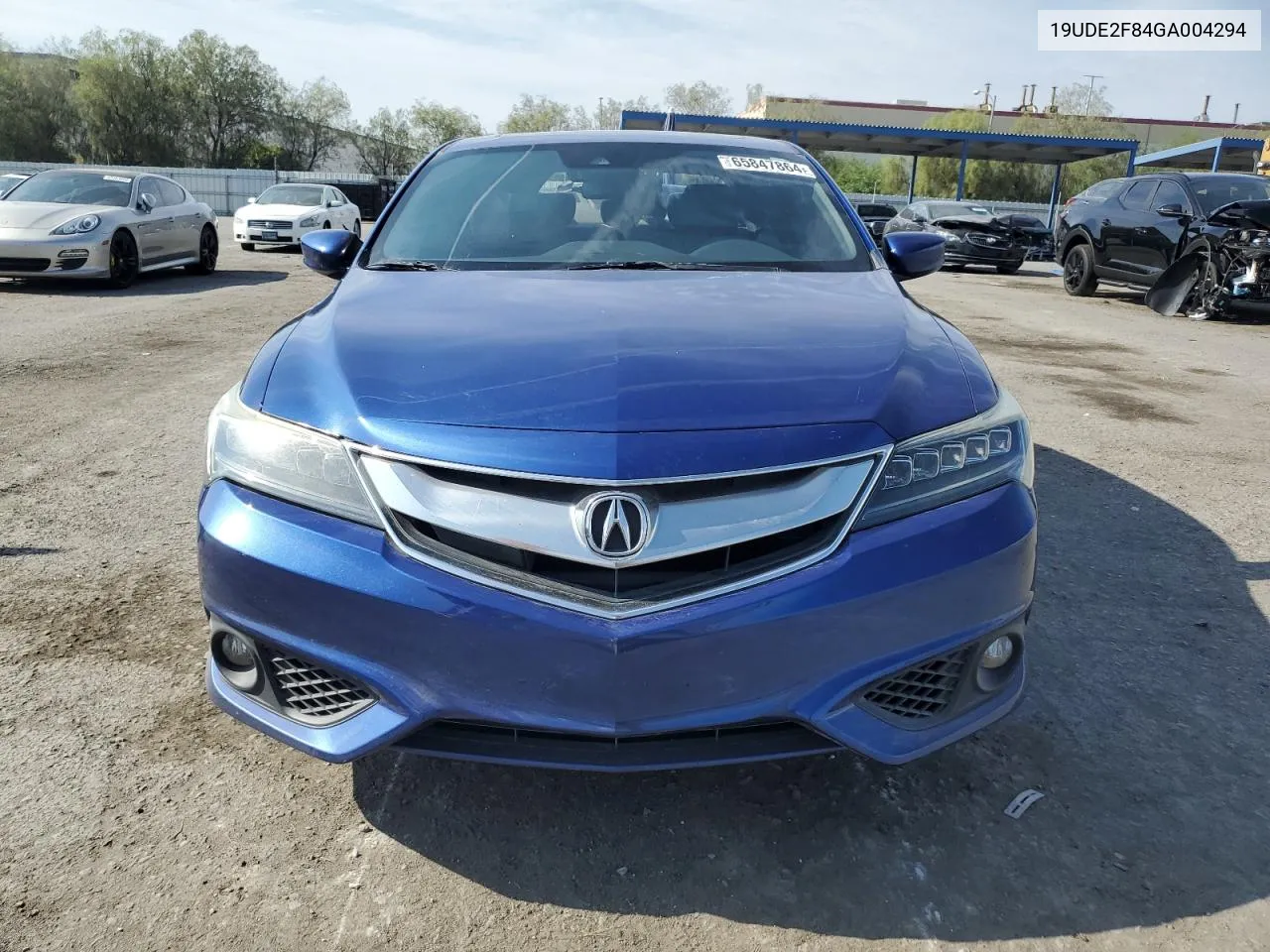 2016 Acura Ilx Premium VIN: 19UDE2F84GA004294 Lot: 65847864