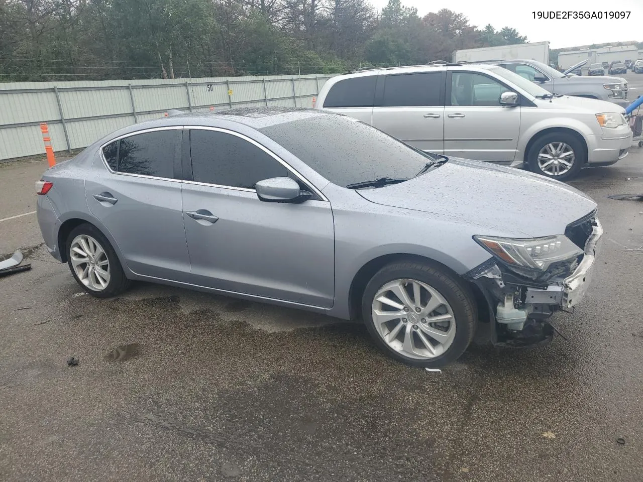 2016 Acura Ilx Base Watch Plus VIN: 19UDE2F35GA019097 Lot: 66134224