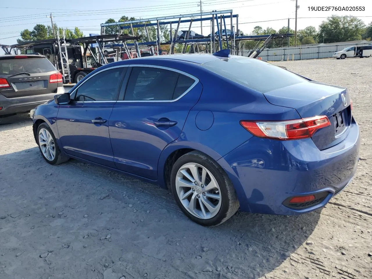 2016 Acura Ilx Premium VIN: 19UDE2F76GA020553 Lot: 68869924