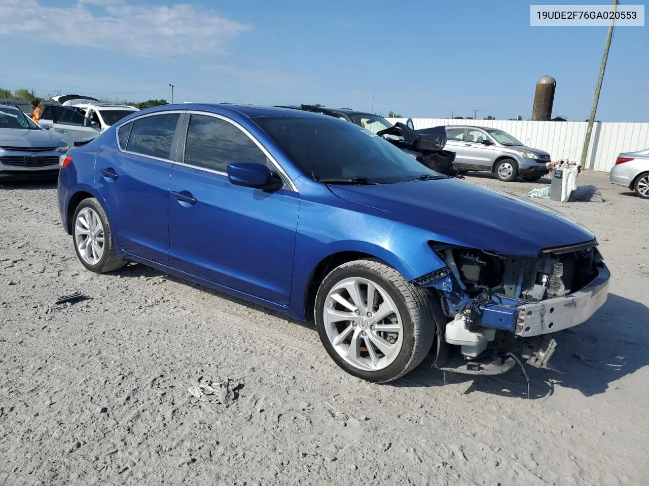 19UDE2F76GA020553 2016 Acura Ilx Premium