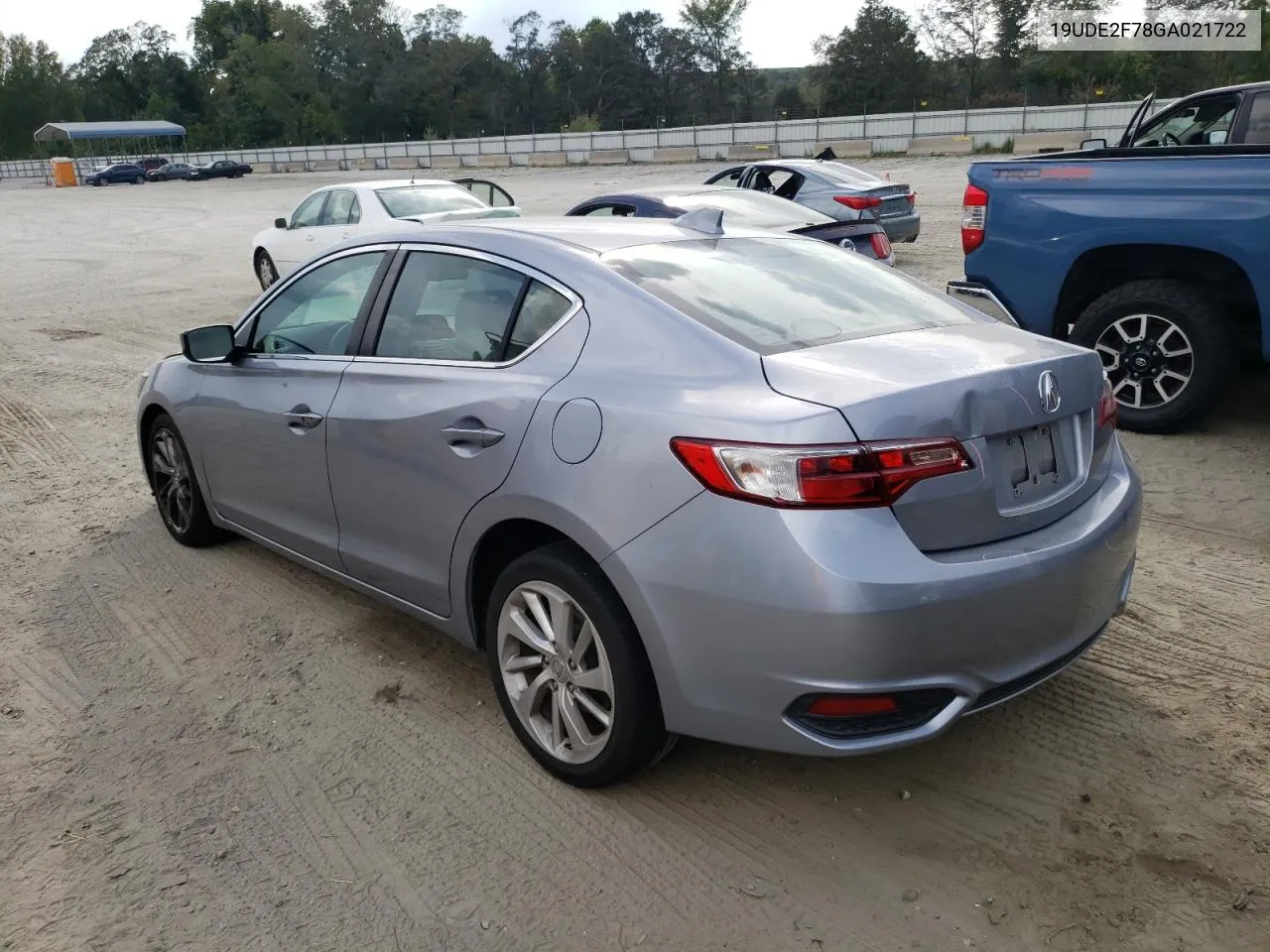 19UDE2F78GA021722 2016 Acura Ilx Premium