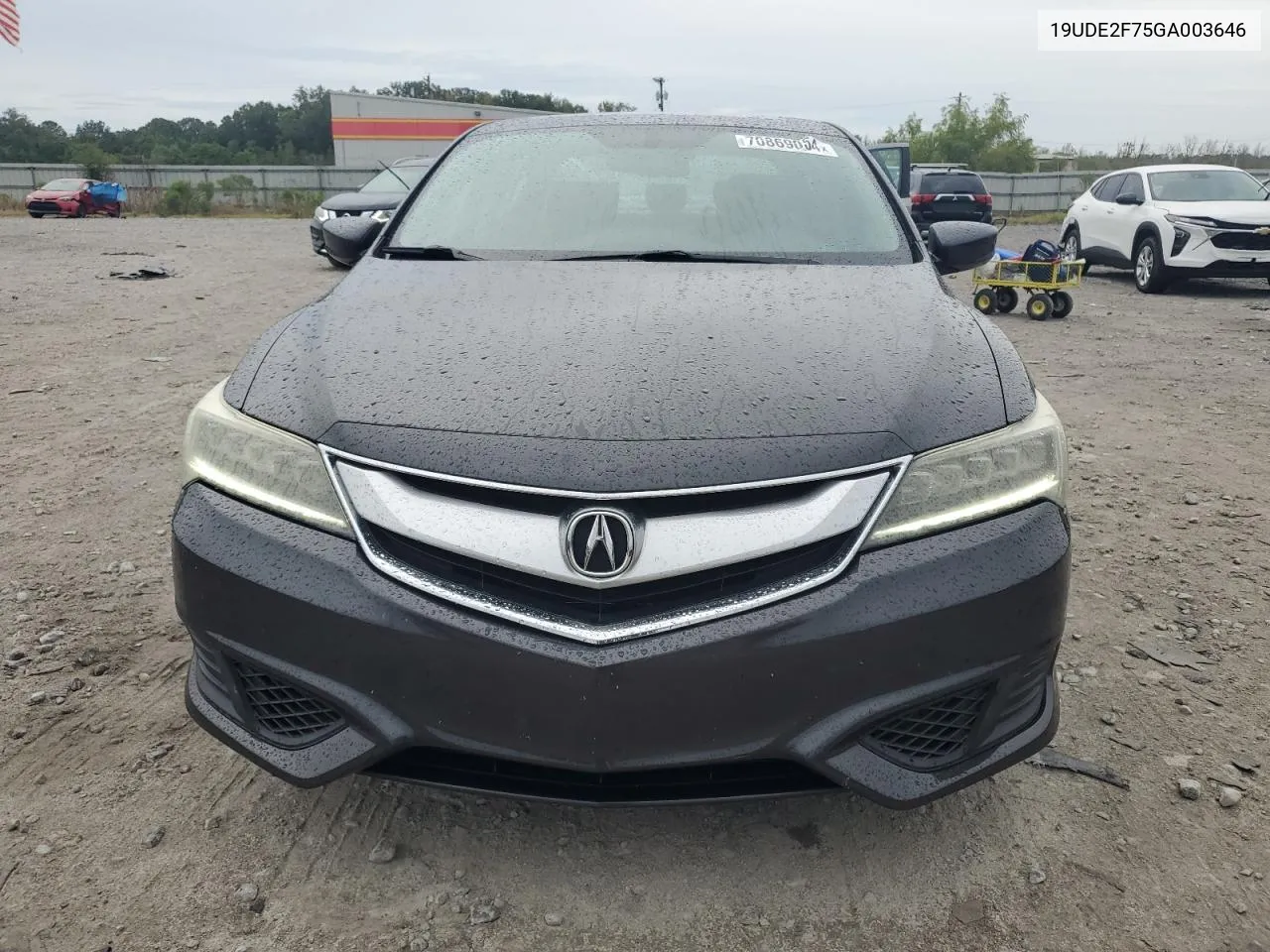 2016 Acura Ilx Premium VIN: 19UDE2F75GA003646 Lot: 70869054