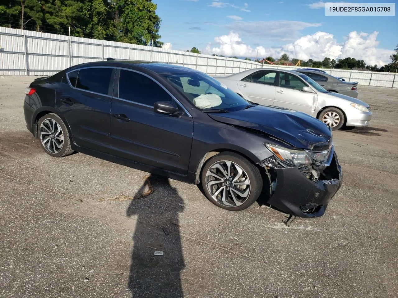 2016 Acura Ilx Premium VIN: 19UDE2F85GA015708 Lot: 72314954