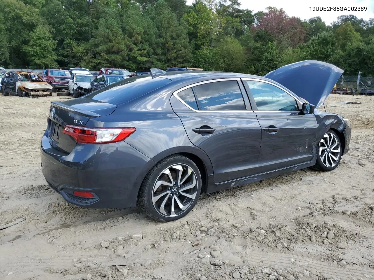 2016 Acura Ilx Premium VIN: 19UDE2F85GA002389 Lot: 72402834