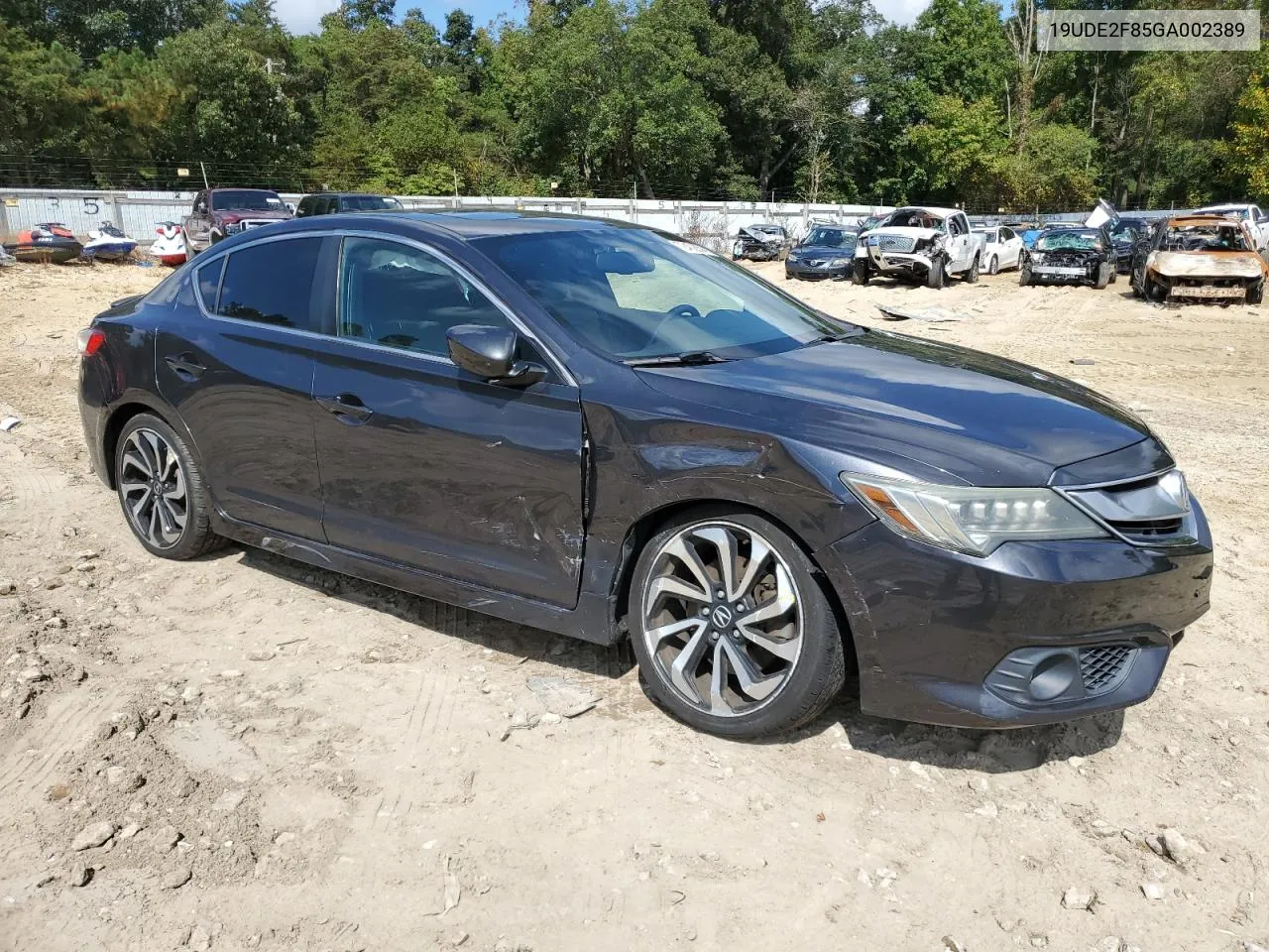 2016 Acura Ilx Premium VIN: 19UDE2F85GA002389 Lot: 72402834