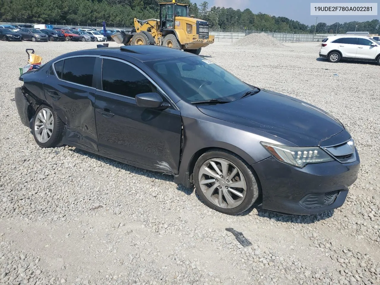 2016 Acura Ilx Premium VIN: 19UDE2F78GA002281 Lot: 72942354