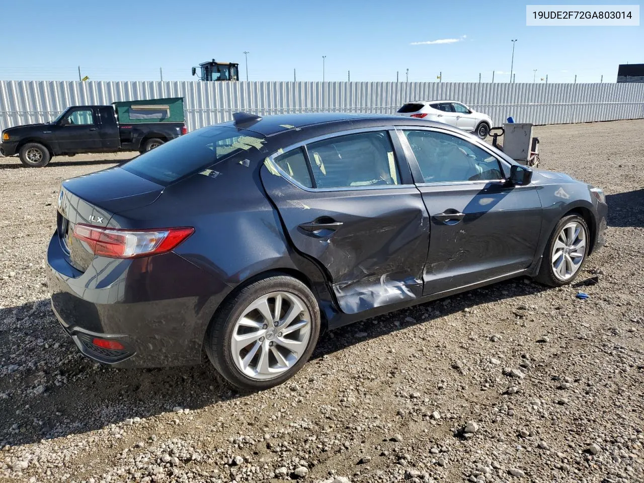 2016 Acura Ilx Premium VIN: 19UDE2F72GA803014 Lot: 72992704