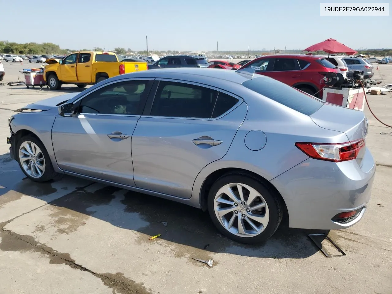 2016 Acura Ilx Premium VIN: 19UDE2F79GA022944 Lot: 75431804